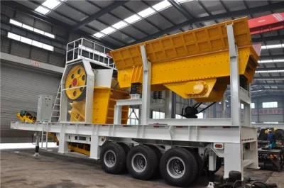 Yz Series Mobile Jaw Crusher Plant
