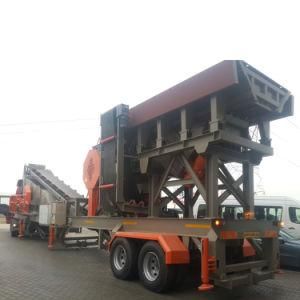 Big Barite Mobile Cone Crushing Plant Price