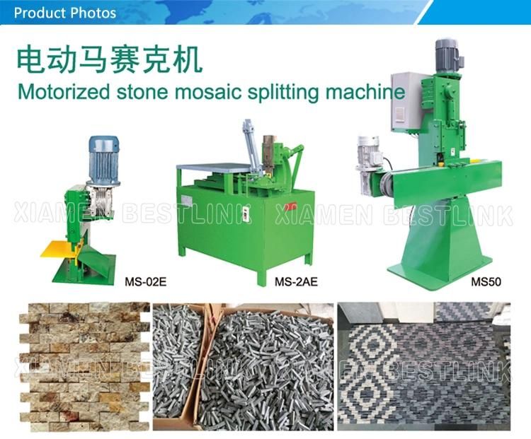 Automatic Electric Travertine Mosaic Cutting and Stone Strip Splitting Machine