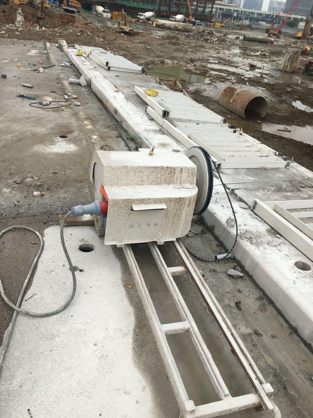 Fast 22kw Wire Saw Cutter for Construct Demolition Concrete Cutting Machine