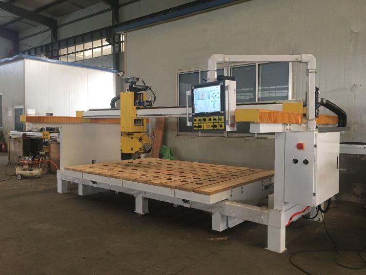 Stone Bridge Saw Cutting Cutter Automatic CNC Concrete Ceramic Tile Cutter Granite Counter Top Marble CNC Stone Engraving Machine