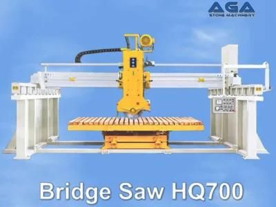 Marble Granite Stone Laser Cutting Machine and Tile Cutter, Bridge Saw (HQ700)