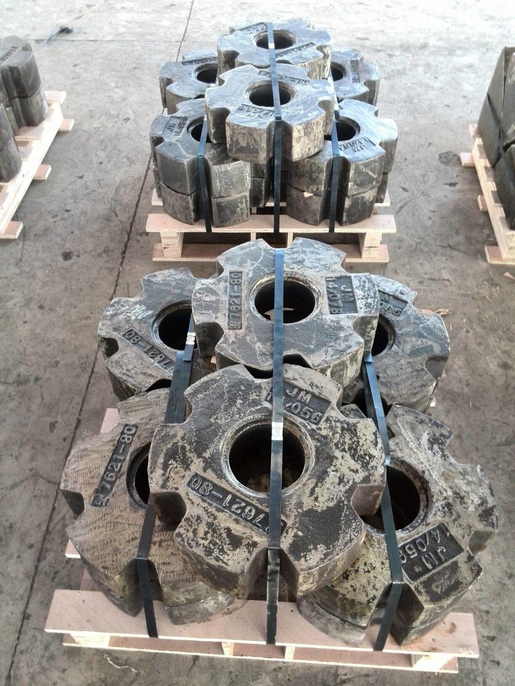 Impact Crusher Hammer Manganese Steel Resin Sand Casting