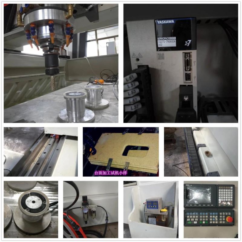 Bd1630 Stone CNC Machine with Pneumatic Tools Change for Wash Basin Milling