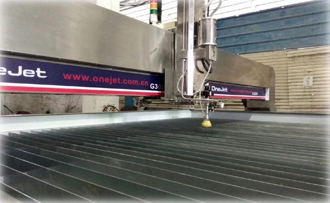 Stone Cutting Machine, Double Heads CNC Waterjet