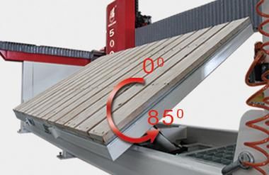 Hsnc-500 Data Control Stone Bridge Saw Slab Cutting Machine