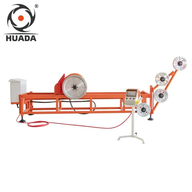 Wire Saw Machine for Stone Block Squaring and Trimming