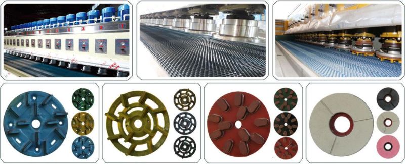Hualong Hlmjx-12c Auto Polisher for Artificial Quartz Stone Slabs Granite Marble Slab Polishing Machinery