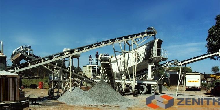 Zenith High Efficiency Mobile Cone Crushing Plant