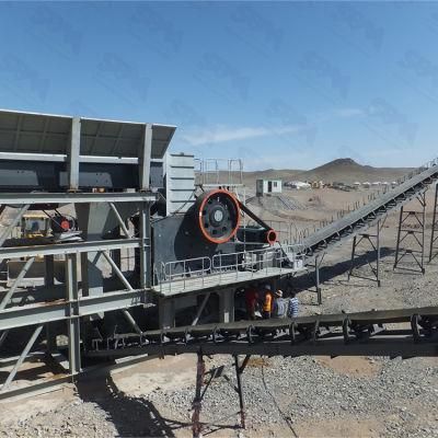 100tph Capacity Mine Quarry Basalt Granite Limestone Gravel Jaw Crusher