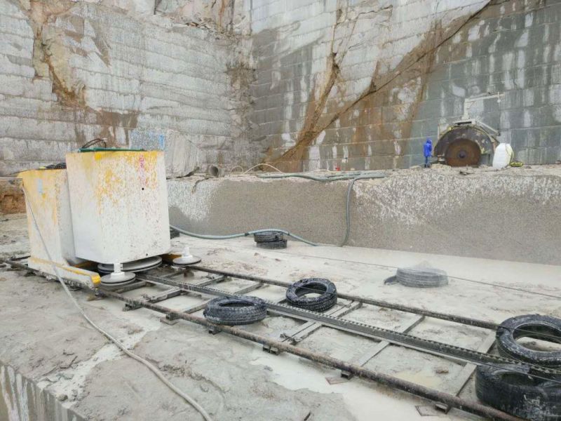 55kw Wire Saw Machine for Granite & Marble Mining Quarrying