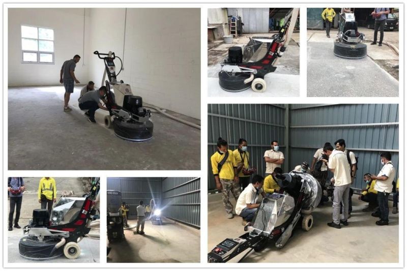Planetary Remote Control Semi-Automatic Concrete Floor Grinders with GPS