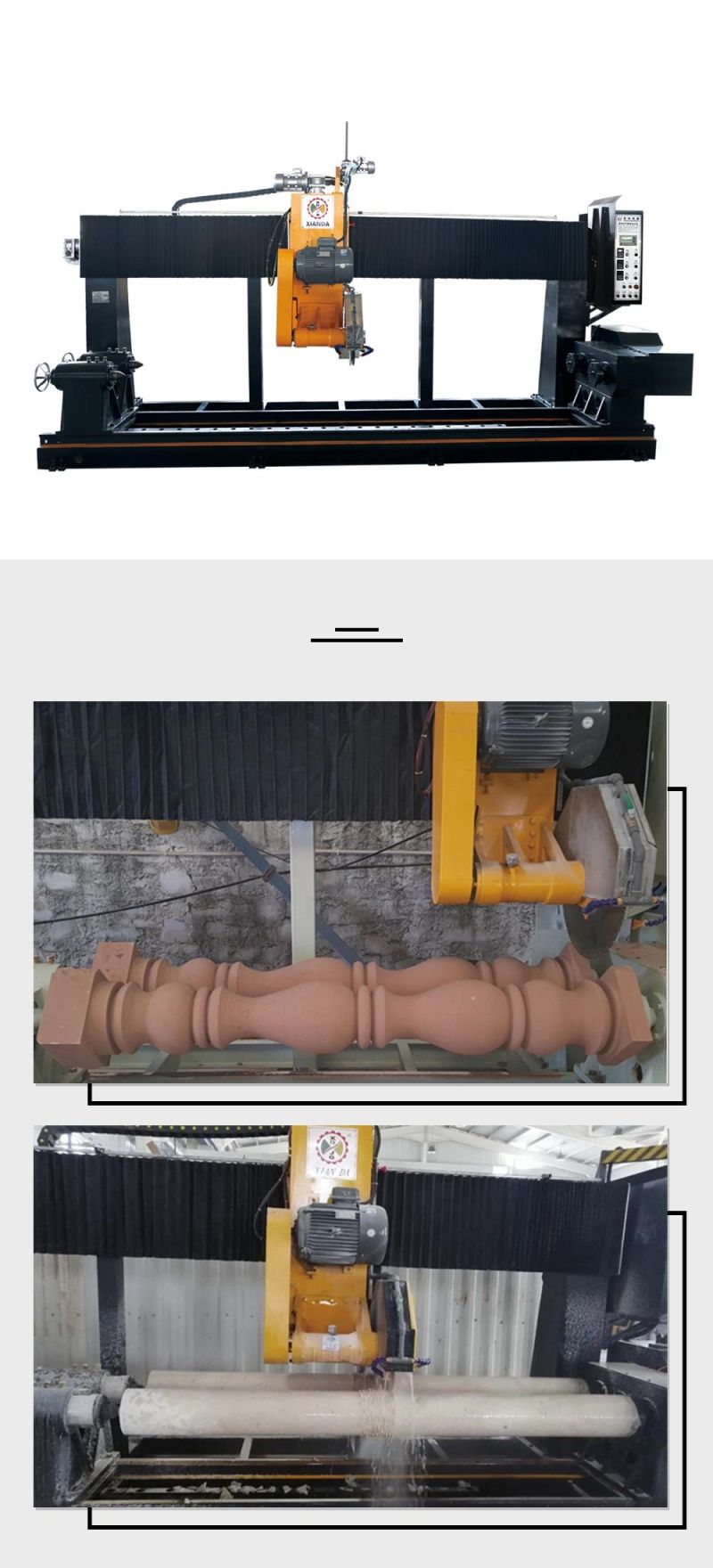 Column Cutting Machine / Pillar Stone Machine