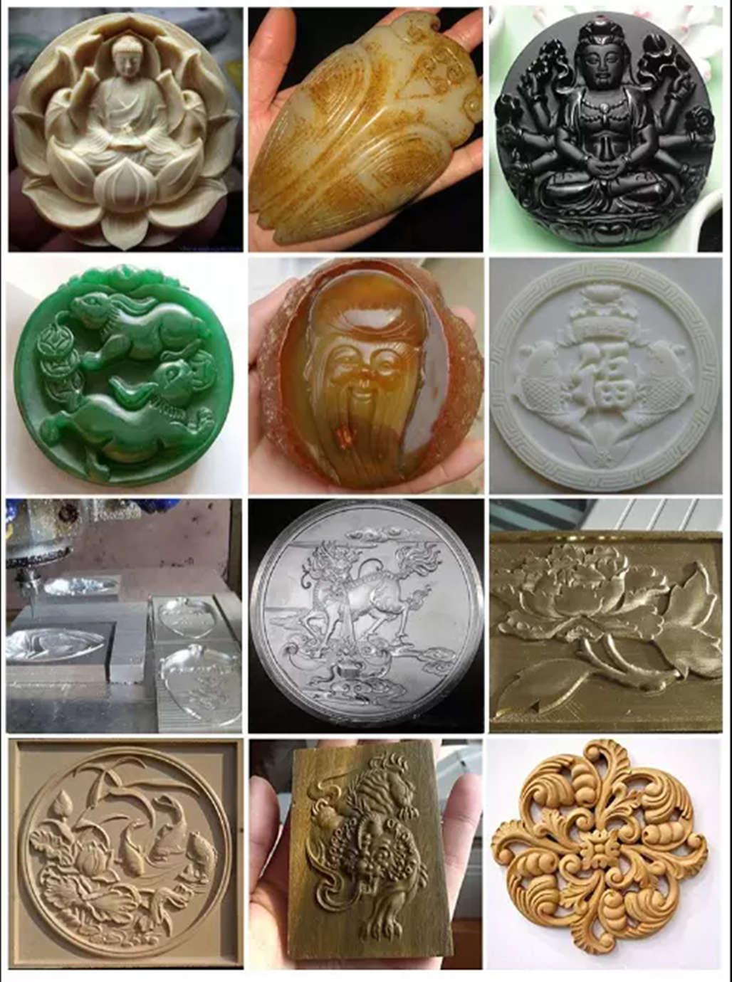 1325 Marble Tombstone Granite Copper Glass Engraving Stone CNC Machine