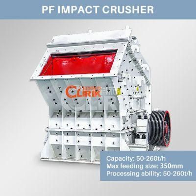 Impact Rock Crusher Machinery in China Used in The Production of Artificial Sand and Stone Material in The Industry of Crushing Ore