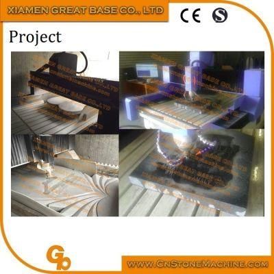 3D Stone Granite Marble Carving Engraving Machine
