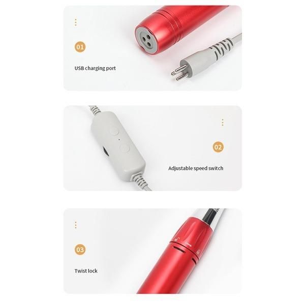 Portable USB Power Polishing Small Electric Sander I523280