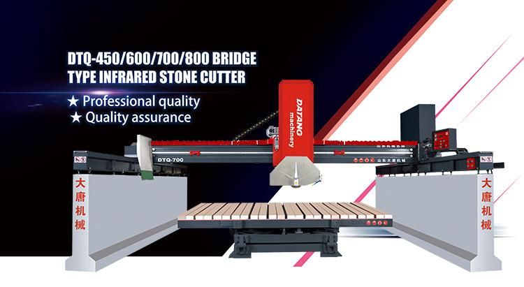 Dtq-450/600/700/800 Automatic Stone Machinery Automatic CNC Bridge Stone Cutting Saw