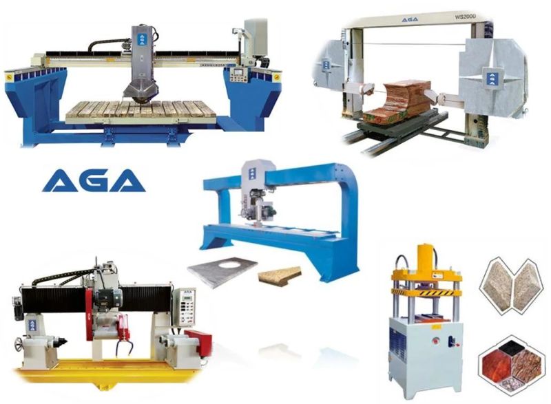 CNC Craving Machine Stone Diamond Wire Saw Water Jet Machine Straight Arc Cut Slabs Concrete Cutting Machine (WS2000)