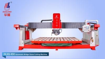 Hualong Machinery Hlsq-450 Stone Saw Marble Cutting Shaping Machine