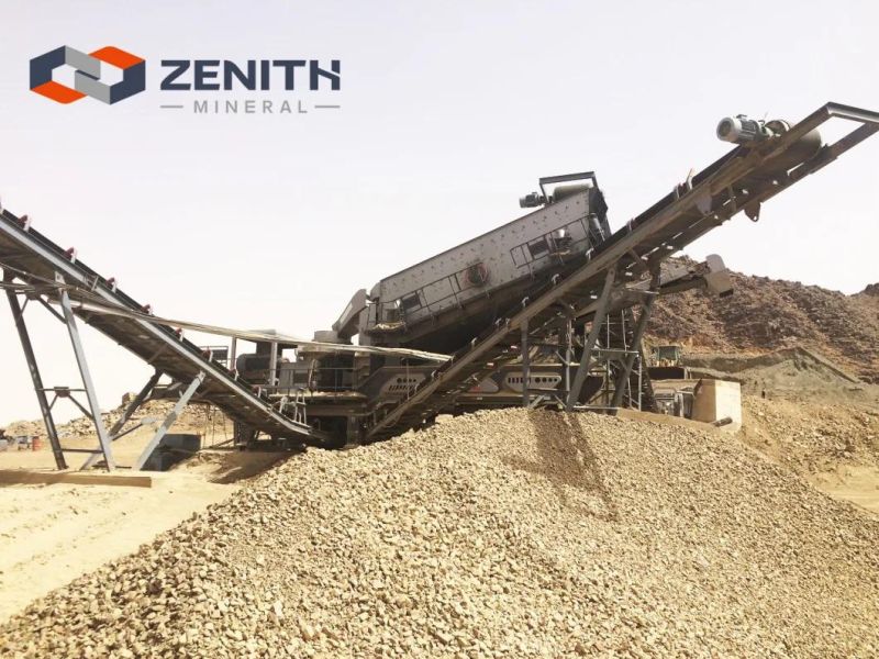 Gold Mining Plant Portable Crushing Equipment Mobile Jaw Crusher Machine for The Stone