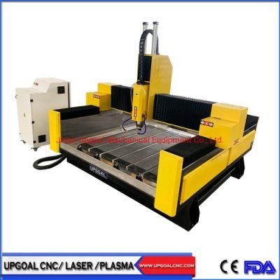 Small Heavy Duty Stone Carving Machine Stone CNC Router 1300*1300mm