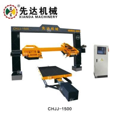 CNC Circular Slab Stone Cutting Machine for Processing Hollow Column