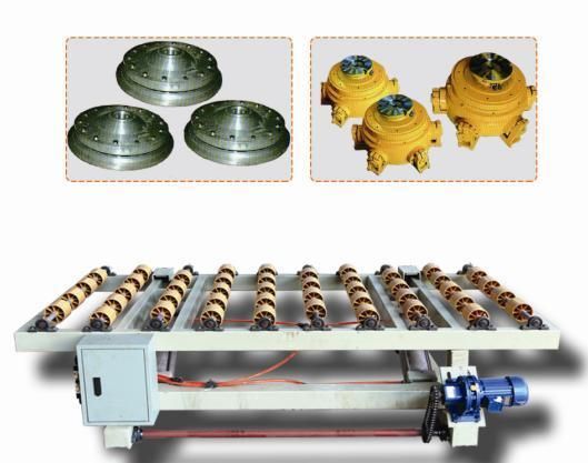 Hualong Machinery Automatic Continuous Resin Grinder Granie Polishing Machine